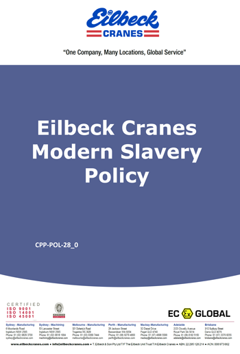 Modern Slavery Policy